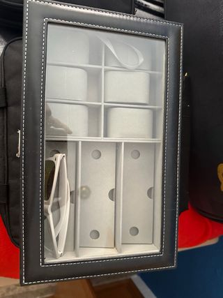 Caja organizadora gafas y relojes