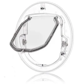 Gatera transparente para mascotas