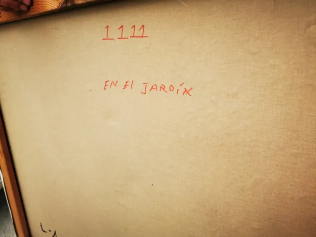 Cuadro Pineda Bueno Oleo Multicolor