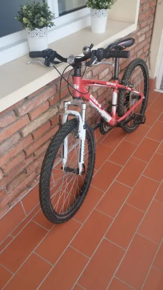 Bicicleta BH Spike Aluminio 24" Junior Roja