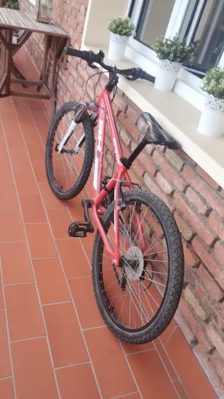 Bicicleta BH Spike Aluminio 24" Junior Roja