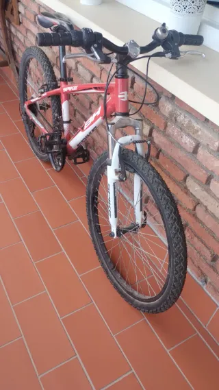 Bicicleta BH Spike Aluminio 24" Junior Roja