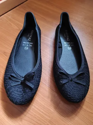 Manoletinas Marypaz Negras Talla 39