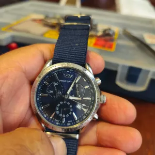 Orologio Philip Watch Tachymetre Blu