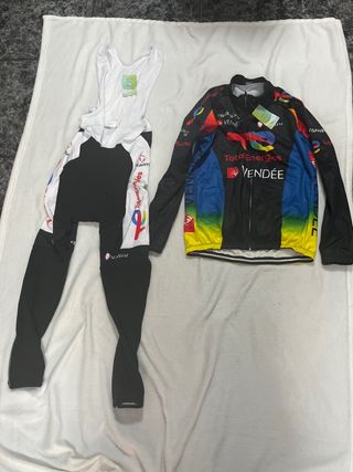 Traje Ciclismo Santini Multicolor