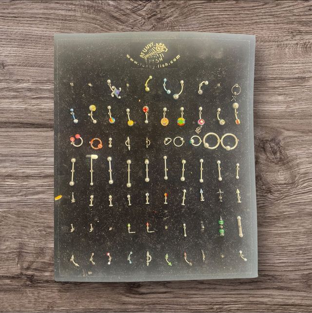 Lote de piercings variados