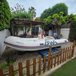 Semirrígida BWA 14 Sport + Yamaha 15CV