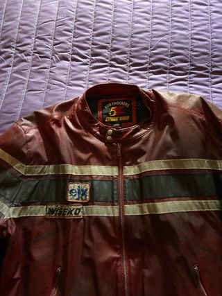 Cazadora Piel Energie Rider Talla L