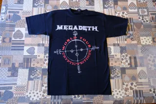 Megadeth Cyber Army Maglietta Blu/Grigio metallica