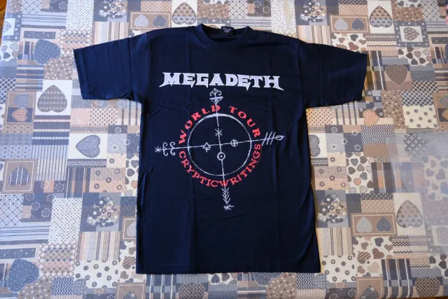 Megadeth Cyber Army Maglietta Blu/Grigio metallica