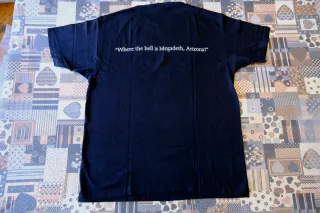 Megadeth Cyber Army Maglietta Blu/Grigio metallica