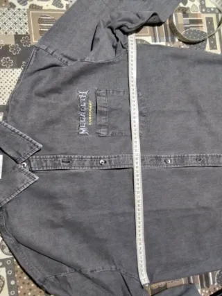 Megadeth Cyber Army Maglietta Blu/Grigio metallica