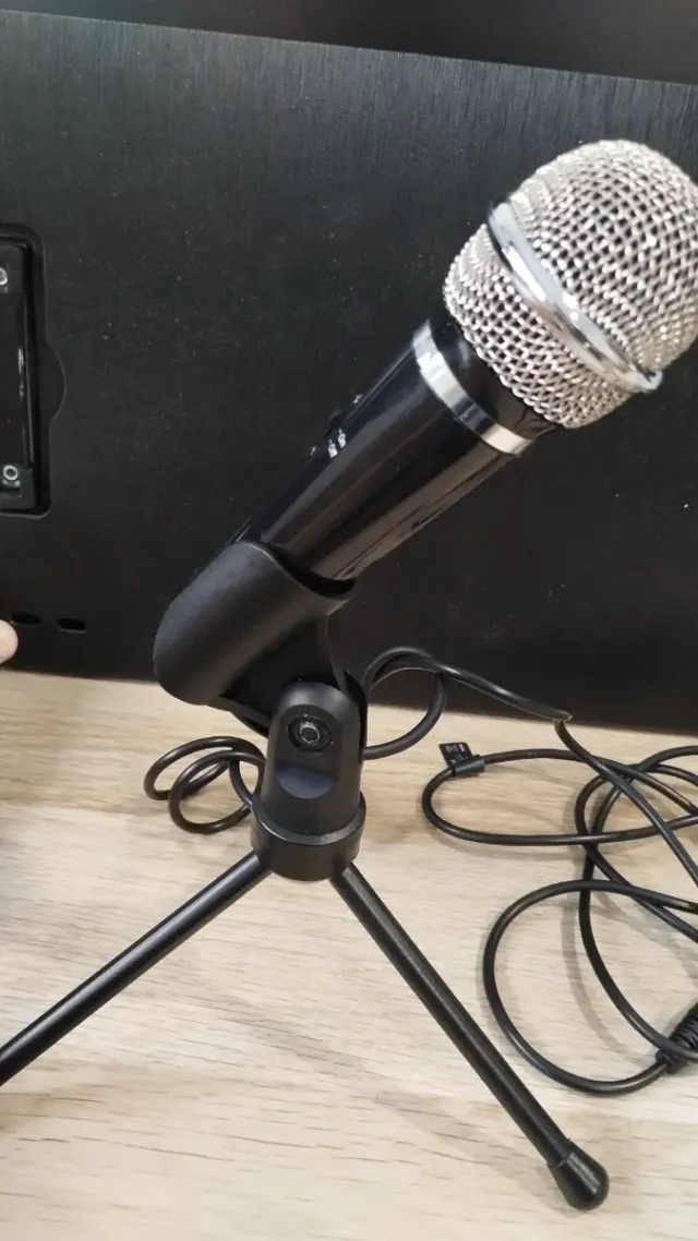 Micrófono Karaoke con Soporte