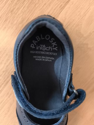 Zapatos Pablosky niña negros talla 26
