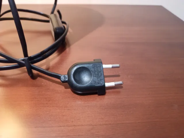 Pareja Lámparas Mesa Noche Base Metal