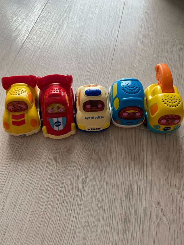 Lote 5 coches Vtech con sonido