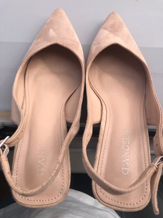 Zapatos rosa empolvado Talla 37 poco uso