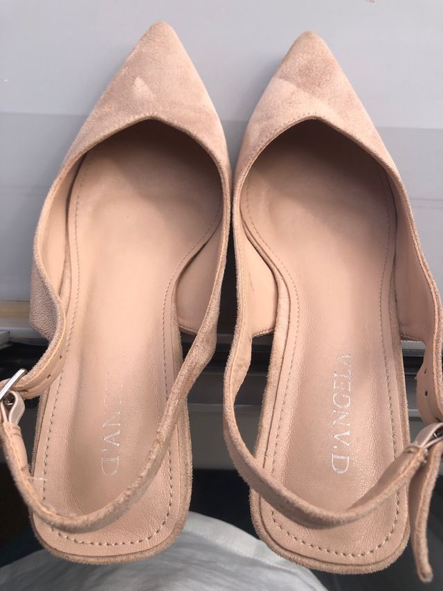 Zapatos rosa empolvado Talla 37 poco uso