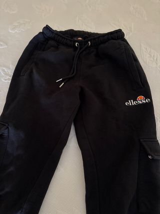 Pantalón de chándal Ellesse negro
