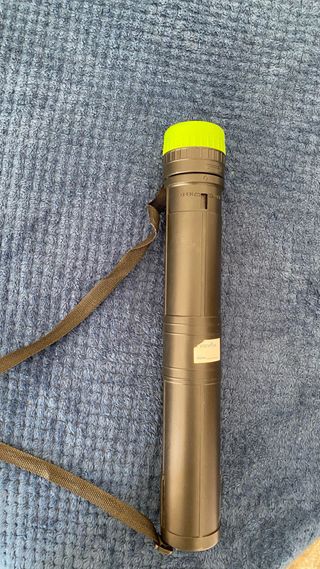 Tubo porta disegni con tracolla
