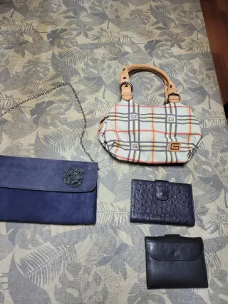 Lote de bolsos y carteras