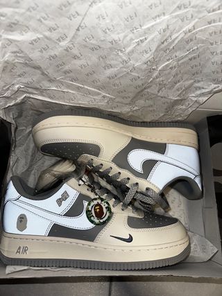 Zapatillas Hombre Beige/Gris