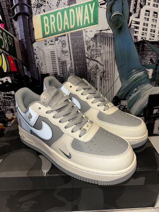 Zapatillas Hombre Beige/Gris