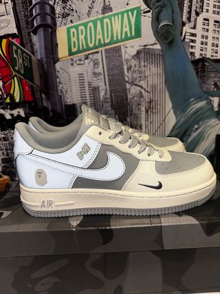 Zapatillas Hombre Beige/Gris