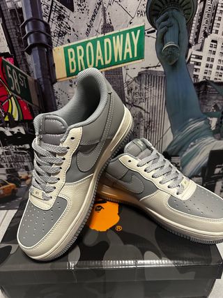 Zapatillas Hombre Beige/Gris