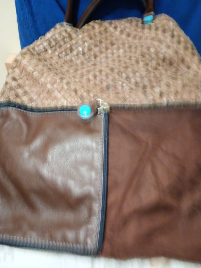 Borsa Gabs Trasformabile Marrone/Turchese