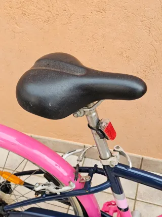 Bicicleta infantil BTWIN rosa y azul