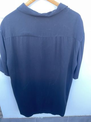 Camisa Zara Negra Talla XL