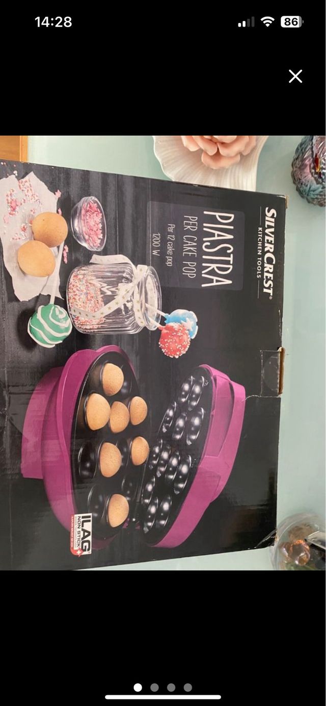 Máquina para hacer Cake Pops - Postres.12 unidades