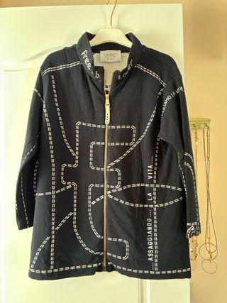 Chaqueta Elisa Cavaletti Negra. 