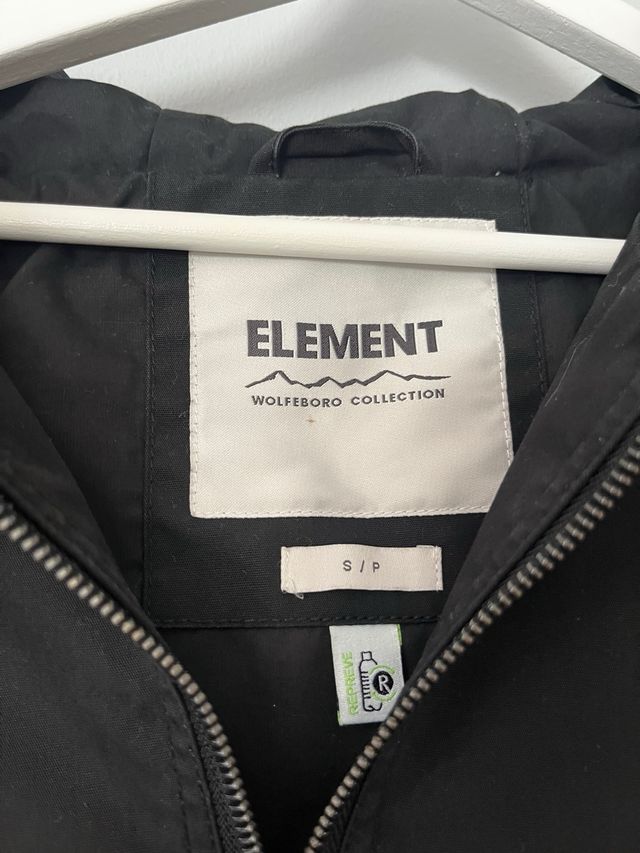 Chaqueta Element Negra Hombre