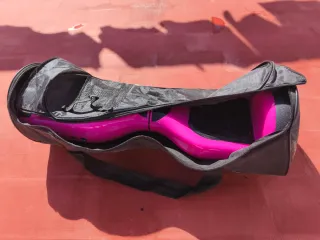 Patín Eléctrico brigmton con bolso donde guardar