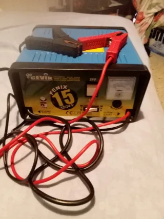 Cargador Batería Coche CEVIK FENIX 15