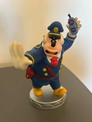 Commissario Basettoni figura 3D in resina.