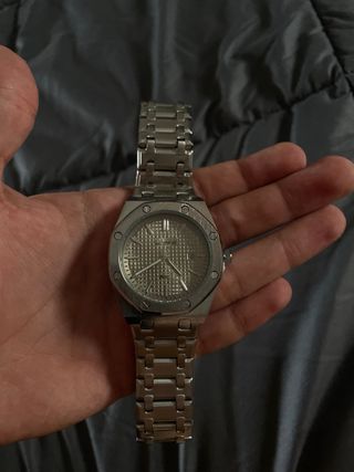 Reloj Dena Plateado Hombre