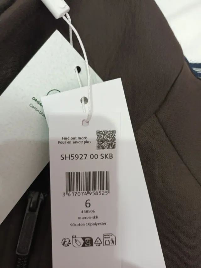 Chaqueta deportiva Lacoste marrón, L, M y XL