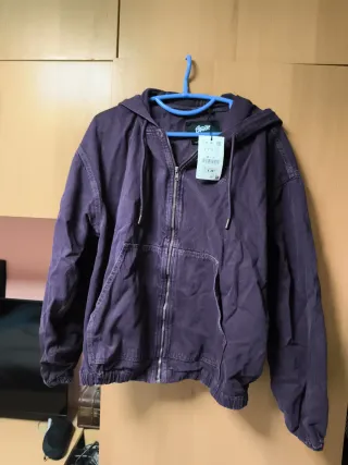 Chaqueta vaquera morada hombre sin estrenar