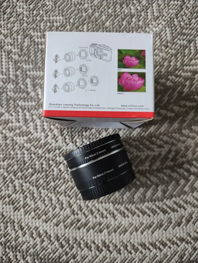Tubo Extensión Viltrox DG-Z Nikon Z 12/24mm
