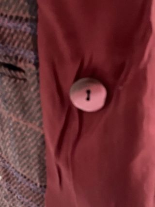 Chaqueta de lana virgen cuadros