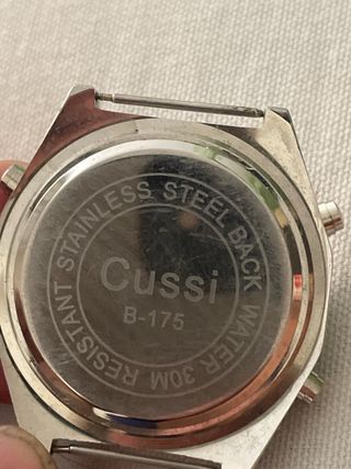 Reloj Cussi WR 30M Quartz