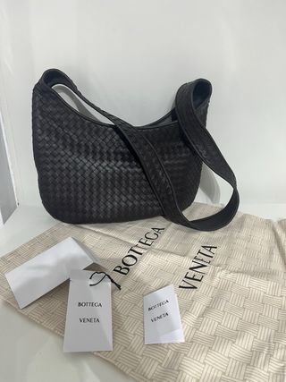Bolso Hombro Bottega Veneta Piel Marrón