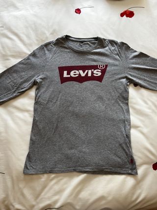 Camiseta Levi's manga larga gris