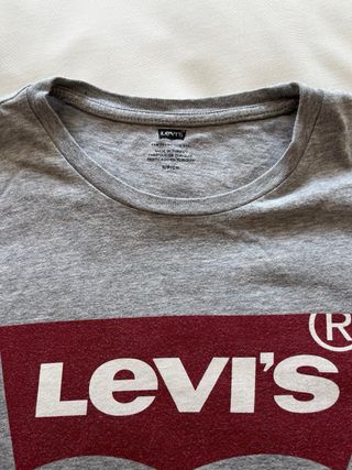 Camiseta Levi's manga larga gris