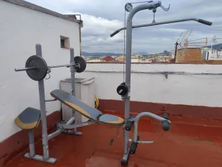 Banco de pesas BM 470 marca domyos...