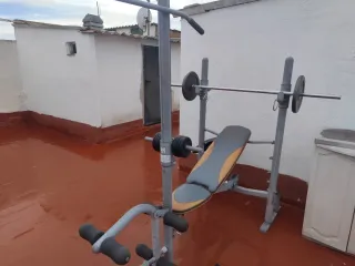 Banco de pesas BM 470 marca domyos...