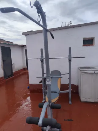 Banco de pesas BM 470 marca domyos...